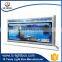 Advertising Waterproof LED Aluminum Outdoor Standing Light Box With Temper Glass