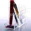 Acrylic sign holder metal pen holder
