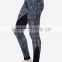 Fashion Custom Pattern Sublimated Printed Fitness Tights Mesh Yoga Pants
