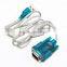 2016 new arrival USB 2.0 TO SERIAL RS232 DB9 9 PIN ADAPTER CABLE CONVERTER
