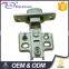 China supplier four hole plate cabinet door hinge
