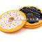 2016 New design silicone cup Donut Coaster,cup mat