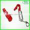 Security magnetic keys with magnetic peg hook lock