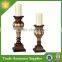 Hot-seller Cheap Resin Candle Candle Holder Set