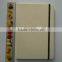 high quality office and promotional supply A5 leather noebook
