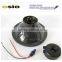 5'S BMC CRYSTAL GLASS BLUE HALO RING 12V/24VAuto Halogen Semi Sealed Beam Install H4 or HID H4 Xenon Bulb