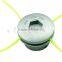 nylon grass Aluminum trimmer head Grass Cutter Parts Aluminium Fixed Line Nylon Trimmer