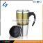 16oz 100% food grade for gift and promotion double wall stainless steel coffee mug
