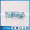 15g 30g 50g New round smooth acrylic cosmetic jars , plastic jars , and rose design cap jars for personal care
