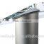 Acrylic Podium for Floor with Clear Surface & Silver Aluminum Sides(PA-B-142)