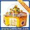 New arrival coin pusher toy gift crane machine candy vending game machine for amusement park