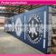 Fabric Pop Up Display Aluminum Structure Trade Show Display Stand