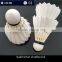 OEM badminton shuttle class A goose feather shuttlecock with factory price