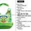 PEVA + Silicone Children Kids Apron Bib Waistband with Seperatable Food Collector