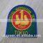 Embroidery emblem with adhesive for worker uniform