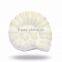 Green Leaf Ceramic Back Plate Knob