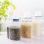 2 Sizes Rice/Cereal Plastic Containers Dry Food Clear Plastic Storage Boxes