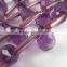 7x10mm tear drop facet pear shape light purple AA amethyst loose beads DIY earrings pendant findings supplies 3030005