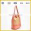 pu leather drawstring handbag hobo duffel shopping bag for fashion ladies