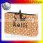 Environmental recyclable New creative customized handmade paper carry bag