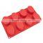 8-Cavity Oval Silicone Mold for Soap, Cake, Bread, Cupcake, Cheesecake, Cornbread, Muffin