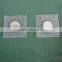 china hot sale 18*3mm strong hidden PVC magnet covered with plastic for bag closure & shirt & clothing