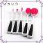 New 5pcs toothbrush makeup BB cream foundation oval make up brushes oval multi-purpose makeup brush set