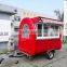 Food cart street vending truck with stainless working table/ Push-pull window