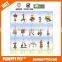 handmake hanging Wood Bird Toy