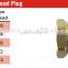 PF218 Hex-Head Plug,Pipe Fitting,Brass Fitting,Control valve