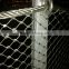 Ferruled cable mesh fence price steel wire rope mesh fencing zoo mesh netting (factory)
