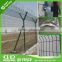 Concrete Block Airport Fence / Welded Mesh Airport Fence