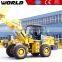 World Brand 3Ton Mini Cheap Wheel Loader With 1.8m3 Bucket Capacity