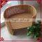S&D supplaier plastic hand woven pet house/dog bed