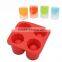 ice cup mold ice shot glasses Tpr ice shot glass tray