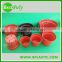 Colorful small plastic potted plants tray for flower