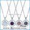 Latest Design Drusy Gemstone Druzy Pendant Wholesale Amethyst Natural Druzy Necklace