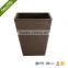 Reasonably priced plastic wood stone garden pot From Greenship