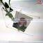 Hot sale wholesale acrylic clear green and black tall glass vases