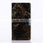 Noble design high quality marble PU card bumper/pocket cell phone case for Sony