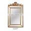 Solid Wood Frame Baroque Style Traditional Room Mirrors