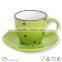 cheap crockery coffee cup and saucer wholesale bulk