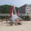 chinese outdoor sculptures metal craft large steel garden sculpture
