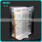 KM-AP41 High quality clear acrylic rotating showcase,LED display showcase,acrylic display case with lock and key