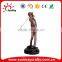 Resin golf sports trophy