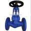 High quality WCB ANSI cast iron rising stem marine steam globe valve with flange
