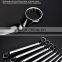 8pcs ring spanner handle tools high quanlity Harden spanner wrench