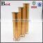 30ml 60ml 100ml cosmetic acrylic lotion pump bottle gold color square shape plastic bottle