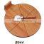 Elegant Design Rubber Wood Pizza Board With Knife