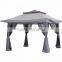Outdoor Canopy Pavilion garden gazebo with mosquito netting side walls